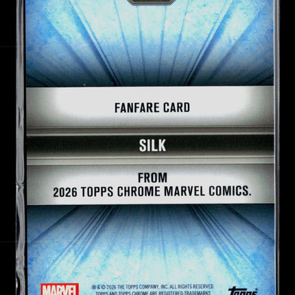 2026 Topps Chrome Marvel Comics Fanfare Silk #FF-38
