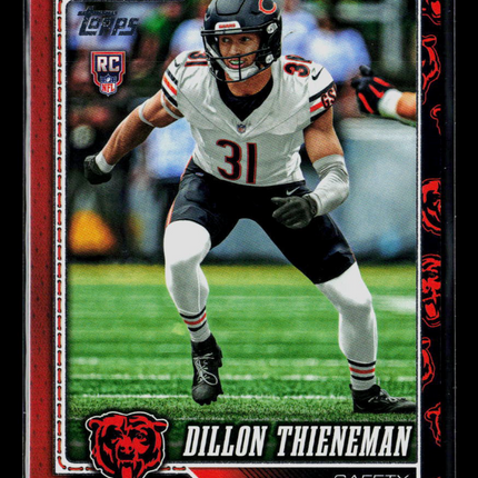 2026 Topps Dillon Thieneman #350 RC Team Border