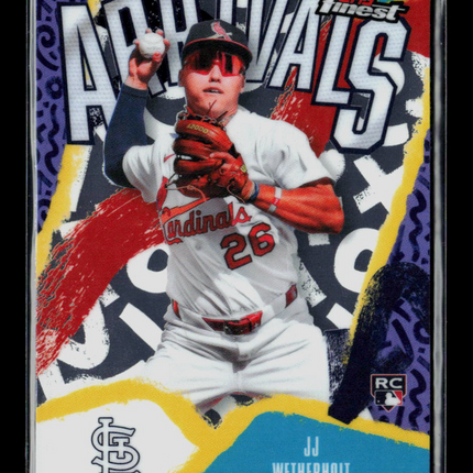 2026 Topps Finest Arrivals JJ Wetherholt #A-27 RC