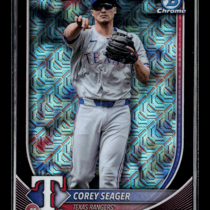 2025 Bowman Chrome Corey Seager #38 Mojo Refractor /275