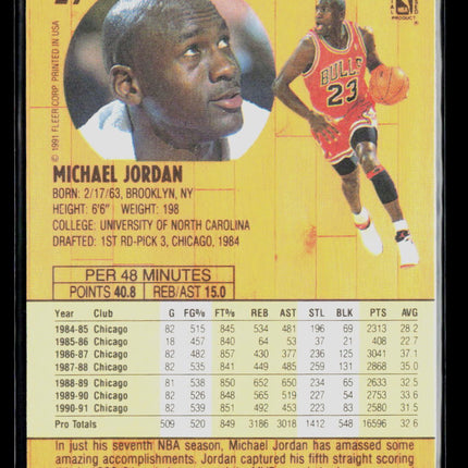 1991 Fleer Michael Jordan #29