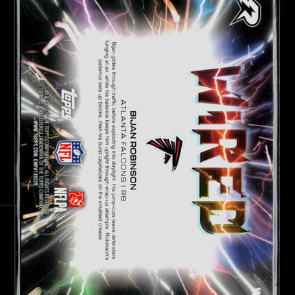 2026 Topps Resurgence Wired Bijan Robinson #W-27