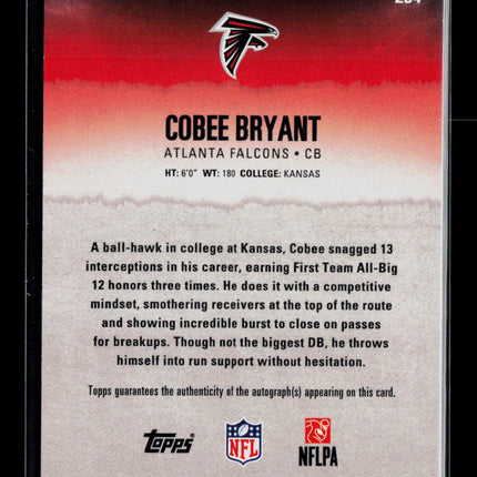 2025 Topps Signature Class Cobee Bryant #234 RC Auto Red /25