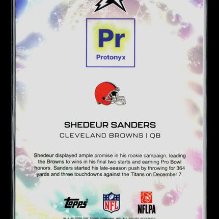 2026 Topps Resurgence Protonyx Shedeur Sanders #PT-6 RC 181/225