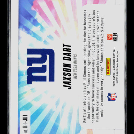 2025 Panini Absolute Hog Heaven Jaxson Dart #HH-JDT RC