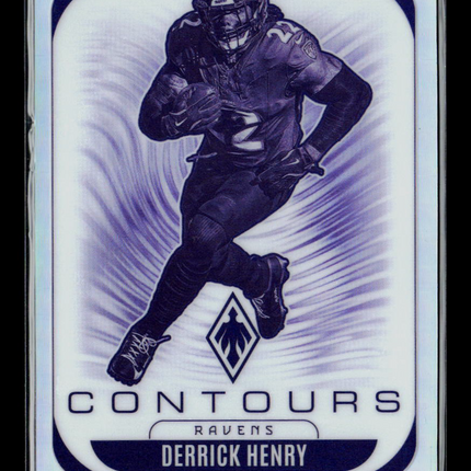 2025 Panini Phoenix Contours Derrick Henry #3