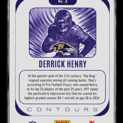 2025 Panini Phoenix Contours Derrick Henry #3