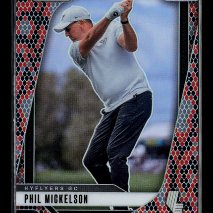 2025 Panini Prizm LIV Golf Phil Mickelson #40 Snakeskin