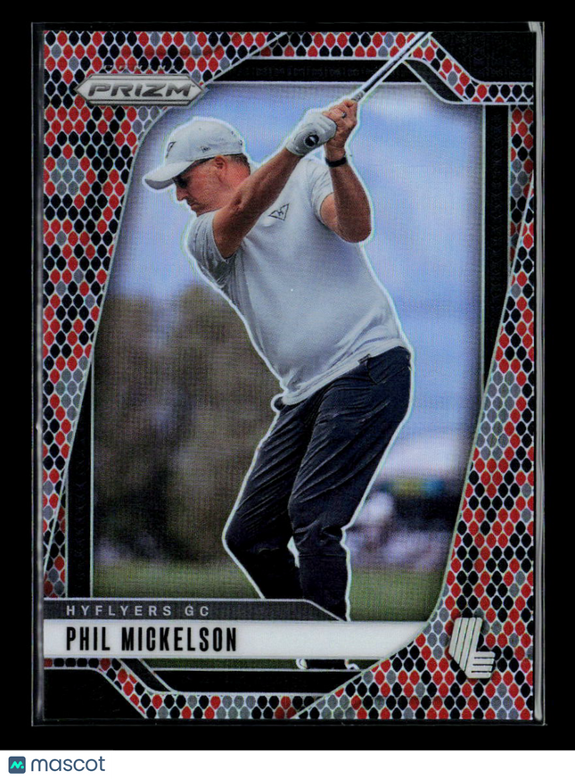 2025 Panini Prizm LIV Golf Phil Mickelson #40 Snakeskin