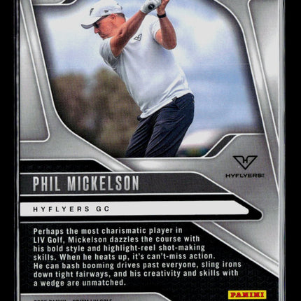 2025 Panini Prizm LIV Golf Phil Mickelson #40 Snakeskin