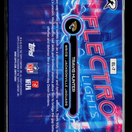 2026 Topps Electro Lights Travis Hunter #EL-7 RC