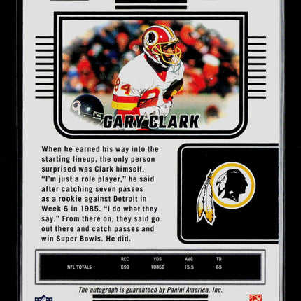2025 Panini Luminance Gary Clark #51 Auto Blue /50