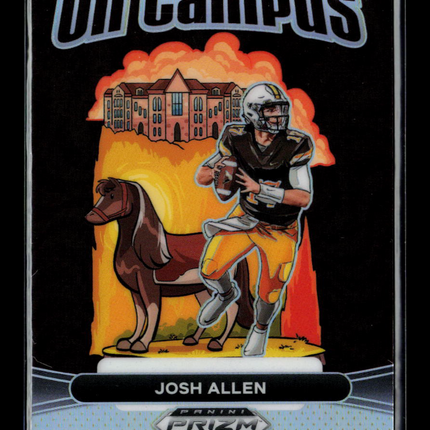2025 Panini Prizm Draft Picks On Campus Josh Allen #OC-JAN