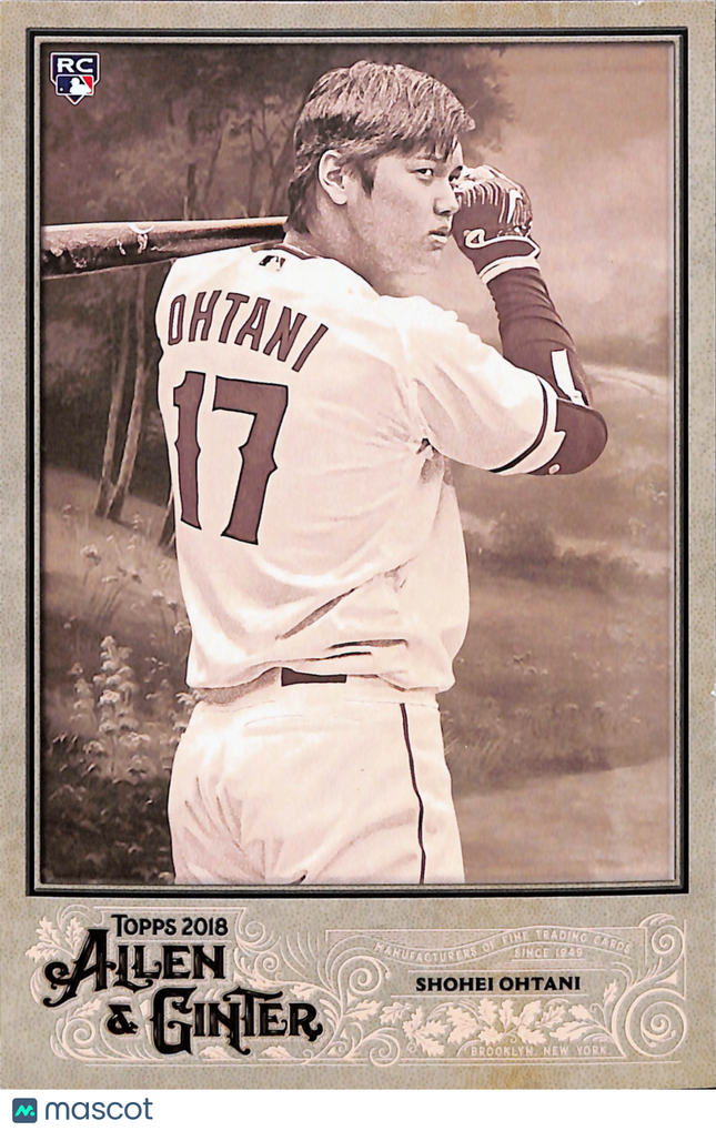 2018 Topps Allen & Ginter Shohei Ohtani Box Topper #BL-7 RC