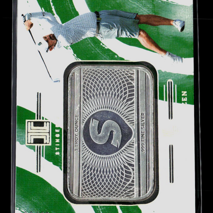 2025 Impeccable LIV Golf Louis Oosthuizen #STL-LON 1 Troy Ounce Silver Bar 28/30