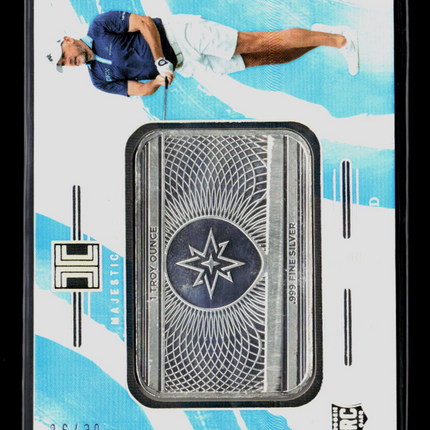 2025 Impeccable LIV Lee Westwood #STL-LWD RC 26/30 1 Troy Ounce .999 Fine Silver