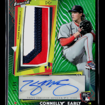 2026 Topps Finest Connelly Early #RPA-CE Green Patch Auto /99