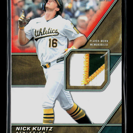 2026 Topps Baseball Nick Kurtz #MLM2-NK Player-Worn Patch 22/25