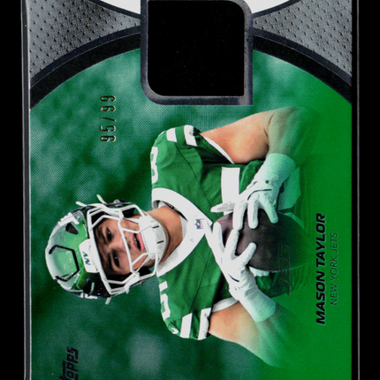 2026 Topps Mason Taylor #NFLM-MT Player-Worn Patch 95/99