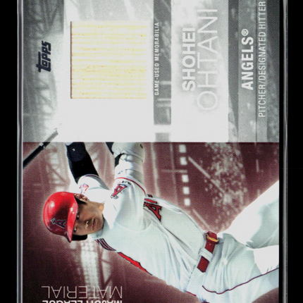 2020 Topps Update Series Shohei Ohtani #MLM-OHT Game-Used Bat