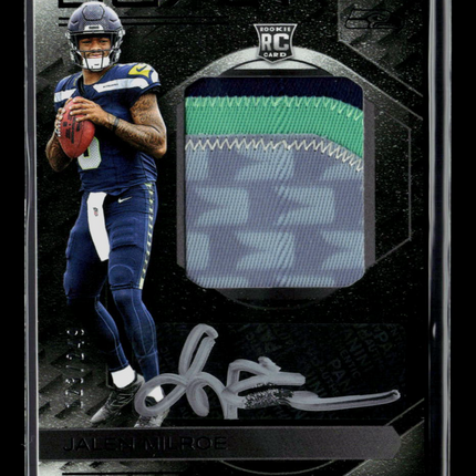 2025 Panini Black Football Jalen Milroe #RKPA-JME Patch Auto