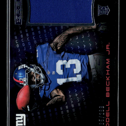 1989 Panini Rookies & Stars Longevity Odell Beckham Jr. #32 185/299 RC Patch