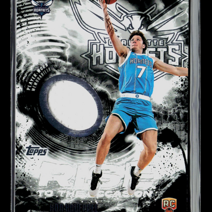 2025 Topps Rise to the Occasion Kon Knueppel #RTO-KK RC Patch