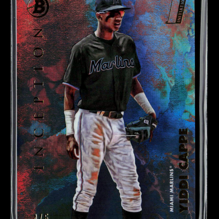 2021 Bowman Inception Yiddi Cappe #9 4/5
