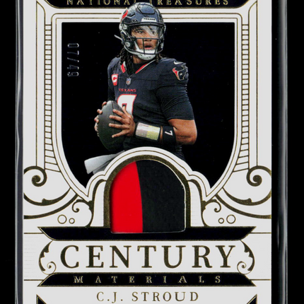 2026 Panini National Treasures C.J. Stroud #CM-CJS Patch /49