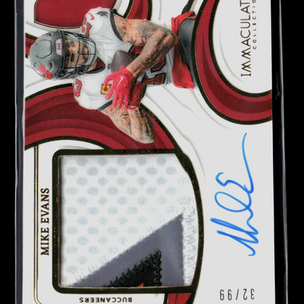 2024 Immaculate Collection Mike Evans #PPA-MES Patch Auto