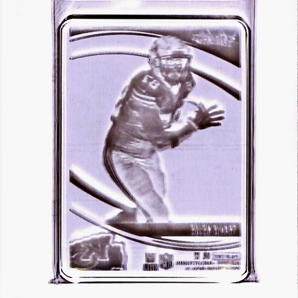 2021 Panini Absolute Travis Kelce Printing Plate