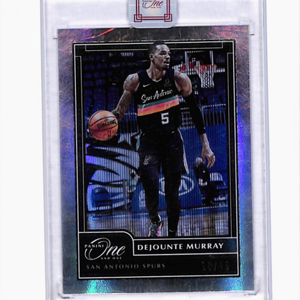 2020 Panini One and One Dejounte Murray #72 56/89