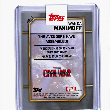 2025 Topps Marvel Studios Chrome Shadowbox 10/10 #AS-11