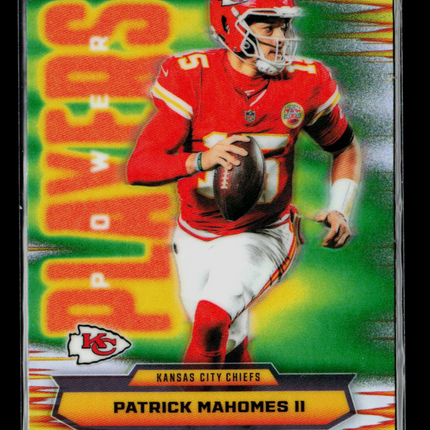 2025 Topps Chrome Power Players Patrick Mahomes II #PP-6 Refractor