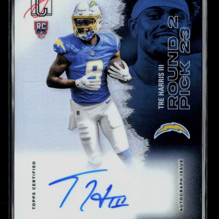 2025 Topps Signature Class Tre Harris III #128 RC Auto