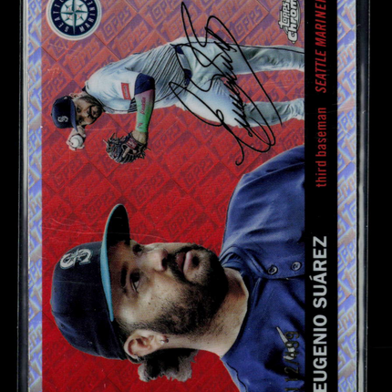 2024 Topps Chrome Platinum Eugenio Suárez #133 112/499
