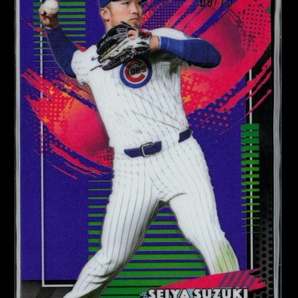2026 Topps Finest Seiya Suzuki #231 Purple 09/75