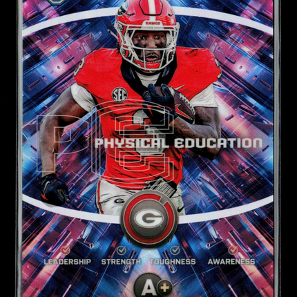 2025 Bowman Chrome University Physical Education Nate Frazier #PE-17 Refractor