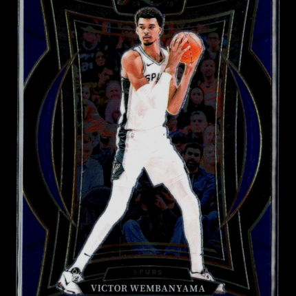 2025 Panini Select Victor Wembanyama #9 Blue