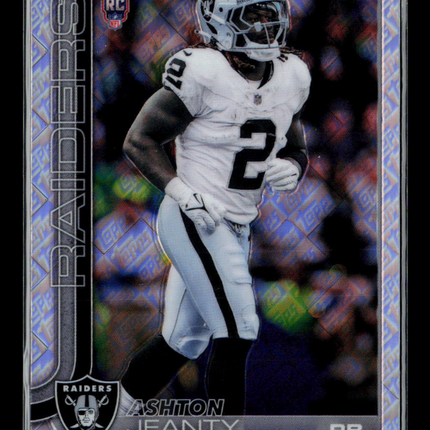2025 Topps Chrome Ashton Jeanty #322 RC Fanatics Logo