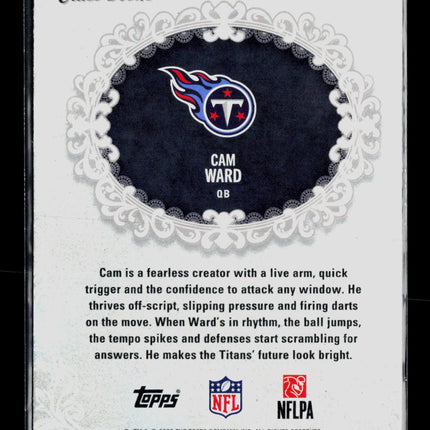 2025 Topps Signature Class Class Icons Cam Ward #CI-25 RC
