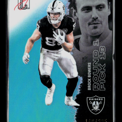 2025 Topps Signature Football Brock Bowers #34 149/225