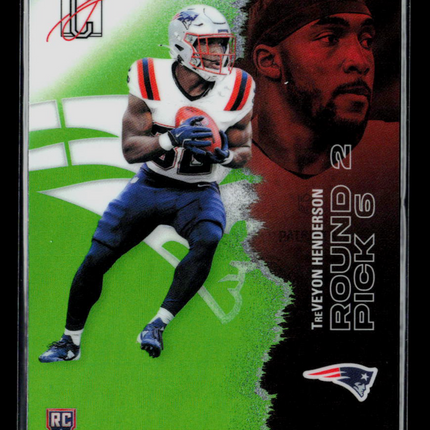 2025 Topps Signature Class TreVeyon Henderson #117 063/175 RC