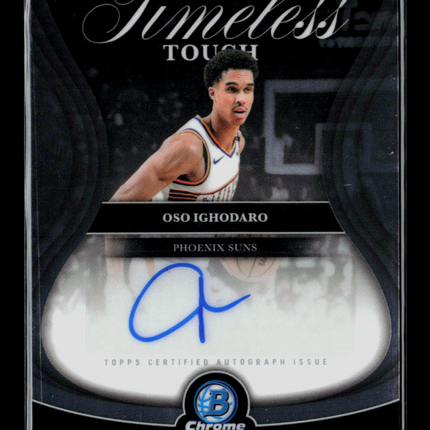 2025 Bowman Chrome Timeless Touch Oso Ighodaro #TTA-OI Auto