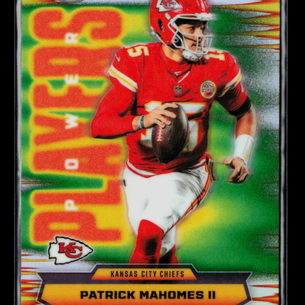2025 Topps Chrome Power Players Patrick Mahomes II #PP-6 Refractor
