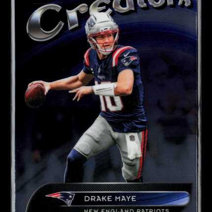 2025 Topps Finest Creators Drake Maye #CR-21
