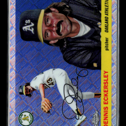 2025 Topps Chrome Platinum Dennis Eckersley /499 #382