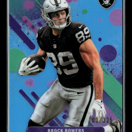 2025 Topps Finest Brock Bowers #95 Blue 100/325
