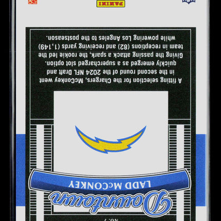 2025 Donruss Downtown Ladd McConkey #7