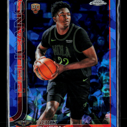 2026 Topps Chrome Derik Queen #163 Blue Sapphire